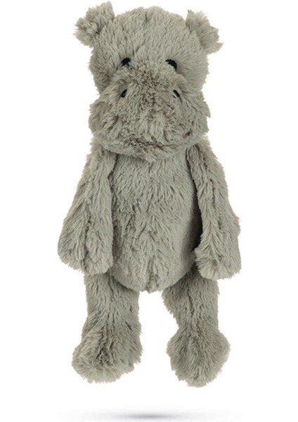 Techmrt Beeztees Köpek Oyuncağı, Hipo, Peluş, Gri, 40X20X13CM