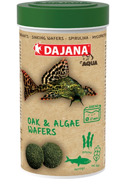 Techmrt Dajana Oak And Algae Wafers 250 ml