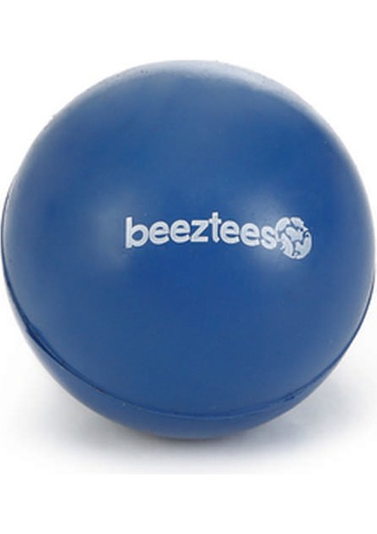 Techmrt Beeztees Köpek Oyuncağı, Dolu Top, Kauçuk, Mavi, 4,5cm