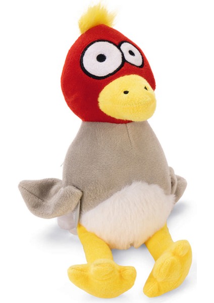 Techmrt Beeztees Köpek Oyuncağı, Sesli, Papağan, Peluş, Gri, 27X10X10CM