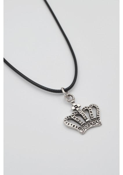 Gotik Taç Kolye Kadın Erkek Kolye Gümüş Kaplama fiyatları