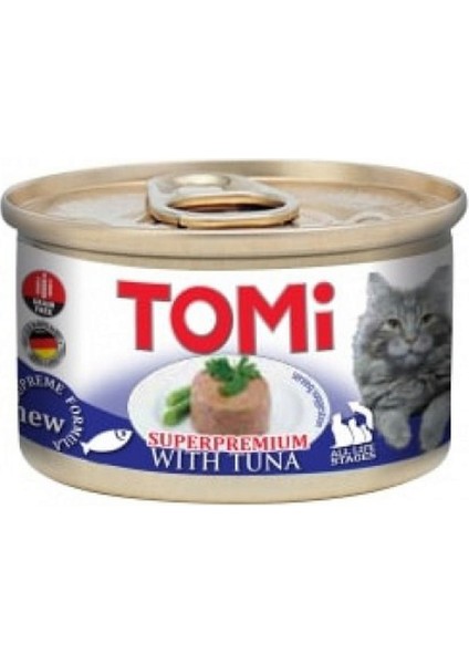 Techmrt Tomi Kedi Ton Balikli Yaş Mama 85 gr x 6 Adet