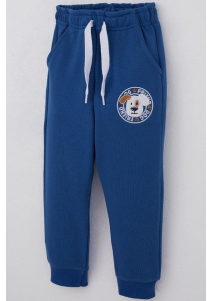 Erkek Çocuk Alt Köpek Nakışlı Bağcık Aksesuarl 1-4 Yaş, Saks Mavisi modelleri