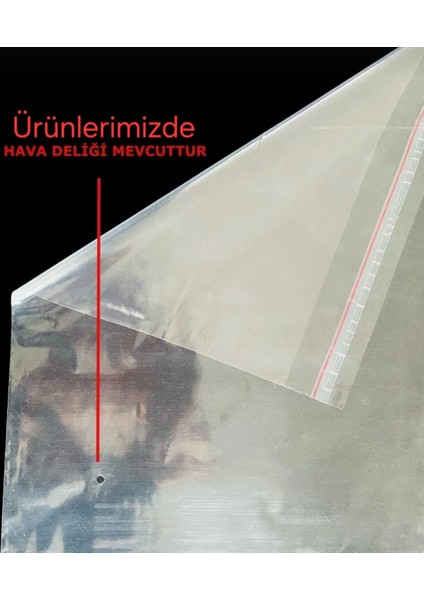 28X40+5 cm Şeffaf Jelatin Bantlı Poşet 100’LÜ | Çeyiz Poşeti Yapışkanlı Ambalaj Torbası fırsatları