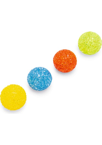 Techmrt Beeztees Kedi Oyuncağı, Top, 2 Adet, Çeşitli Renklerde, 4cm fırsatları