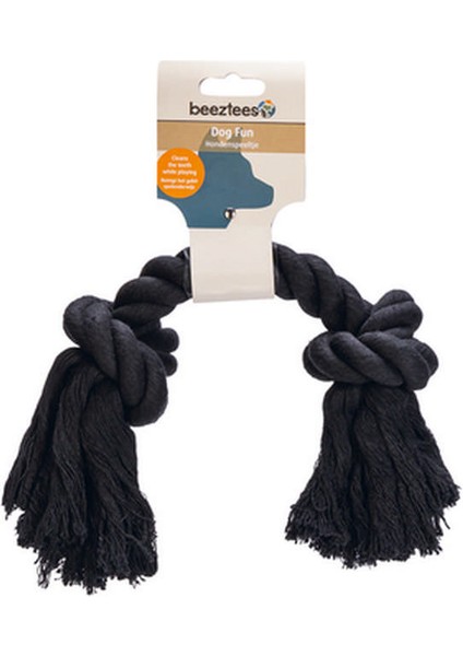 Techmrt Beeztees Köpek Oyuncağı, Çift Düğümlü Diş Ipi, Pamuk Iplerden, Siyah, 30X7,5X6CM, 205GR fiyatları