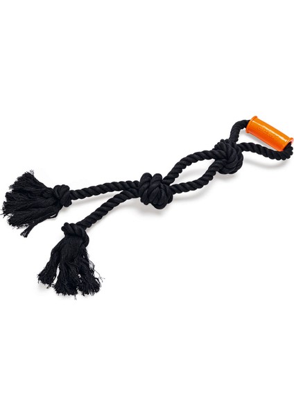 Techmrt Beeztees Köpek Oyuncağı, Diş Ipi, Tpr Tutamaçlı, Siyah, 60X13X7CM, 390GR