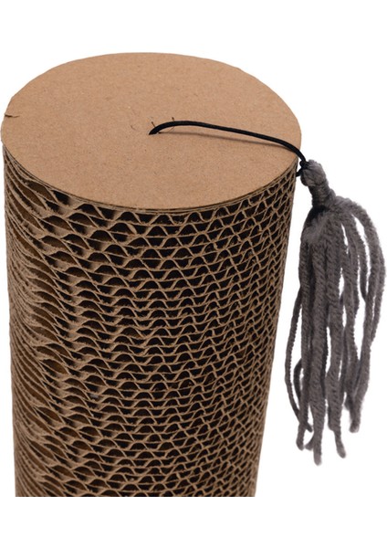 Techmrt Beeztees Kedi Oyuncağı, Karton Silindir ve Püskül, 23X10X10CM modelleri