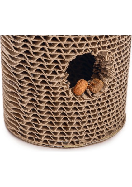 Techmrt Beeztees Kedi Oyuncağı, Karton Silindir ve Püskül, 23X10X10CM fırsatları