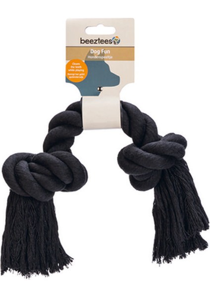 Techmrt Beeztees Köpek Oyuncağı, Çift Düğümlü Diş Ipi, Pamuk Iplerden, Siyah, 50X9X7,5CM, 319GR fiyatları