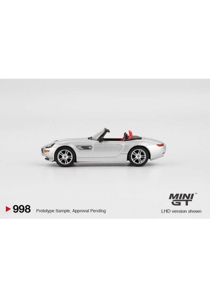 Mını Gt 1:64 Bmw Z8 Silver Diecast Metal Model Araba Koleksiyonluk MGT00998 fiyatları