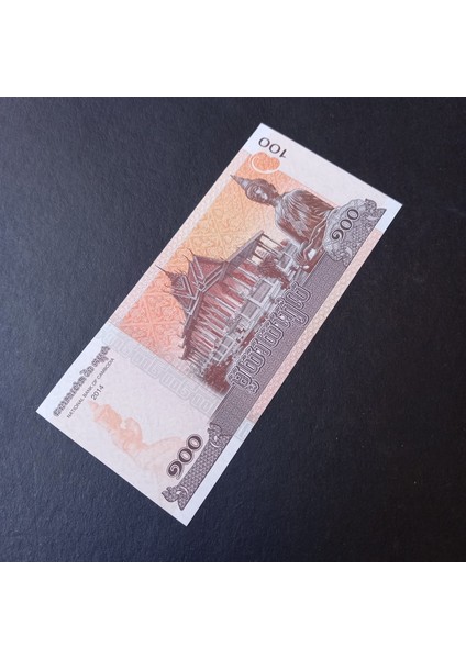 Escoines 3996368F56A981651A 2014 Kamboçya 100 Riel Çil indirimleri