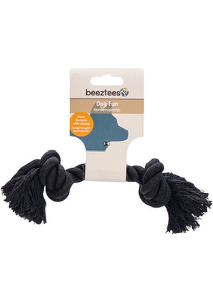 Techmrt Beeztees Köpek Oyuncağı, Çift Düğümlü Diş Ipi, Pamuk Iplerden, Siyah, 20X6X4,5CM, 71GR fiyatları