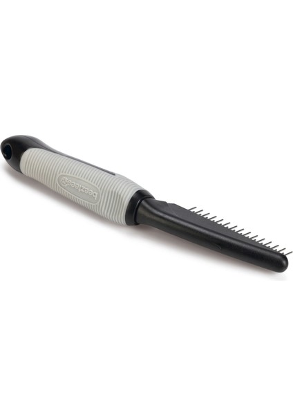 Techmrt Beeztees Tüy Dökme Dönemi Köpek Tarağı, S, Siyah Gri, 21CM, 21X5,5X3CM fiyatları