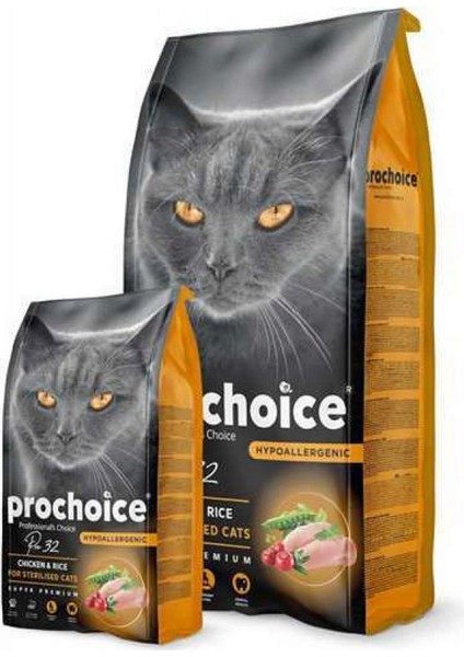 Techmrt Prochoice 2 kg Kısırlaştırılmış Kediler Için, Hipoalerjenik, Tavuk Etli ve Pirinçli Kuru Mama fiyatları