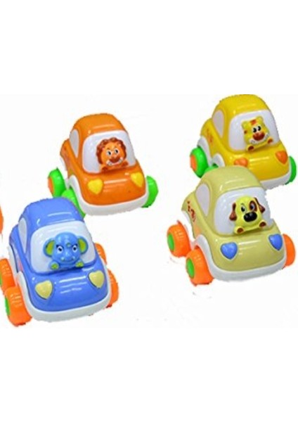 Sürtmeli Tekerli Renkli Sevimli Hayvanlı Afacan Oyuncak Arabalar fiyatları