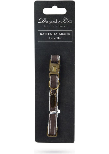 Techmrt Beeztees Dbl Kedi Boyun Tasması, Çift Katmanlı, Kahverengi, 20-30CM fiyatları