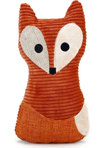 Techmrt Beeztees Dbl Köpek Oyuncağı, Sesli, Tilki, Peluş, Turuncu, 25,5cm