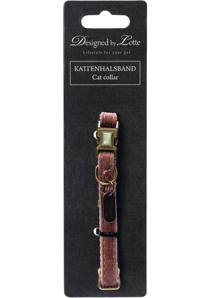 Techmrt Beeztees Dbl Kedi Boyun Tasması, Velur, Pembe, 20-30CM fiyatları