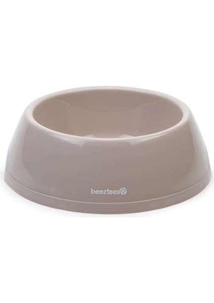 Techmrt Beeztees Köpek Mama Su Kabı, Plastik, Bej, 1,25L