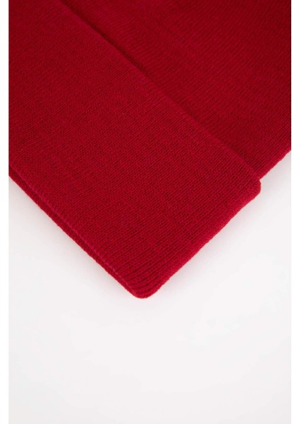 Katlamalı Basic Tiriko Bayan Beresi Kırmızı Bere indirimleri