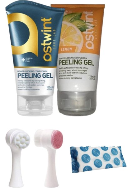 Komple Cilt Bakımı Peeling Gel ve Limon Özlü Peeling Jel 125 ml