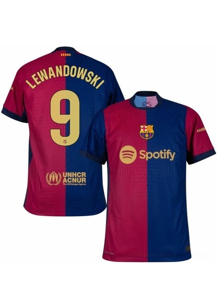 2024/25 Yeni Sezon Robert Lewandowski 9 B.a.r.c.e.l.o.n.a Iç Saha Forması fiyatları