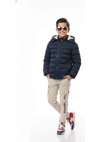 Erkek Çocuk Kapüşonlu Mont BGL-ST04885