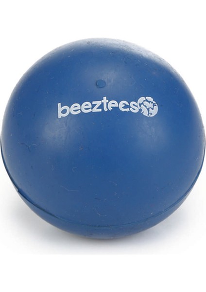 Techmrt Beeztees Köpek Oyuncağı, Dolu Top, Kauçuk, Mavi, 6,5cm