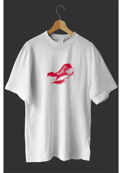 1 Mayıs Emekçilerimiz Için Özel Tasarım 1 Mayıs Baskılı T-Shirt - Beyaz