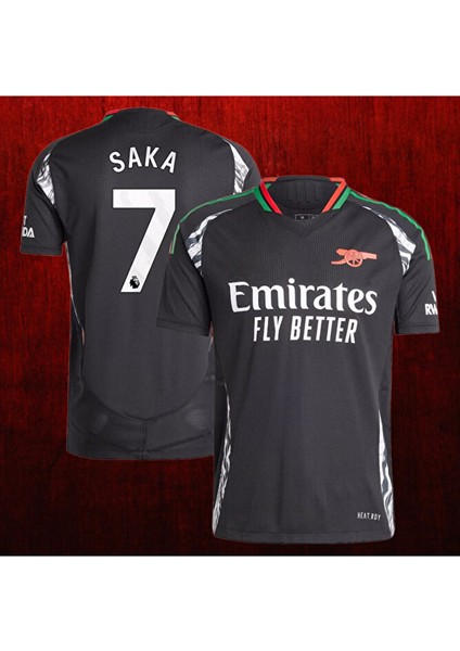 2024/25 Yeni Sezon Bukayo Saka Deplasman Siyah Forması