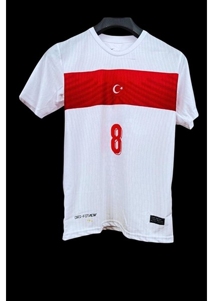 Türkiye Milli Takım Euro 2024 A.r.d.a-G.ü.l.e.r 8 Numara Forması (Beyaz) T-Shirt Byz-1 fiyatları