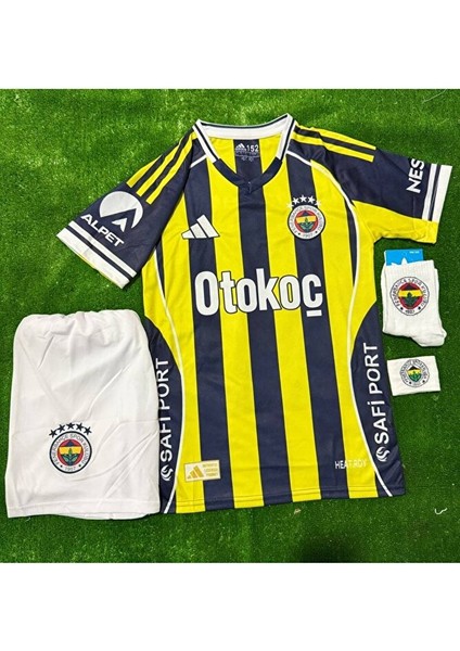 Fen'erb'ahç'e 2026 #isimsiz# Iç Saha Çocuk Forması 4lü Set Şort/çorap/bileklik