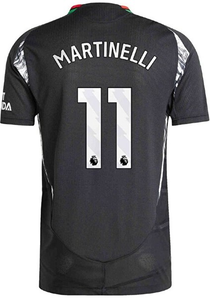 Yeni Sezon A.r.s.e.n.a.l Gabriel Martinelli 11 Deplasman Siyah Forma 2024/25