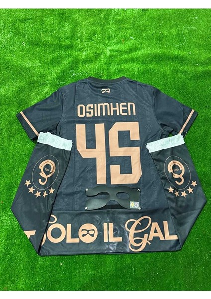 .g.a.l.a.t.a.s.a.r.a.y. Solo Il Gala Özel Tasarım # /o/s/ı/m/h/e/n/ # Yetişkin Forması Maske+Atkı