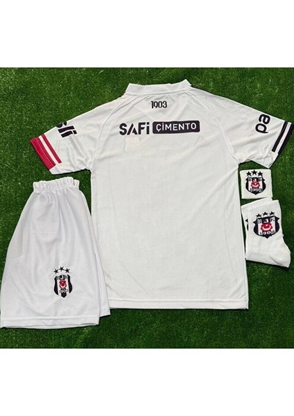 .b.e.ş.i.k.t.a.ş./ 2026 /#isimsiz#/ Deplasman Beyaz Çocuk Forması 4 Lü Set fırsatları