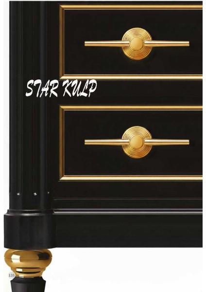 Lüks Star Kulp (32MM)4 Adet Mobilya,yatak Odası, Televizyon Ünitesi,çocuk ve Genç Odası, Dolap Kulpu