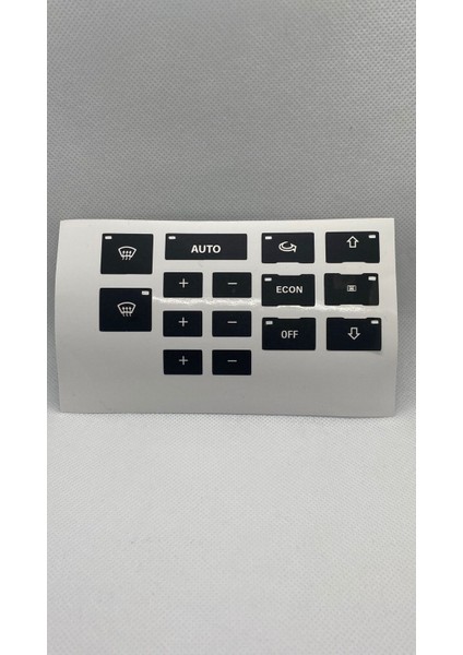 A6-C5 Kasa 1997-2004 Aralığına Uyumlu Klima Tuş Tamir Takımı Sticker Etiketi