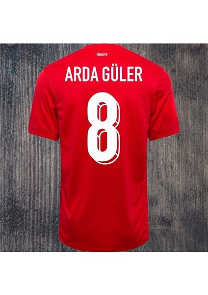Türkiye Euro 2024 Ærda Güler Ev Sahibi Yetişkin Kırmızı Forması