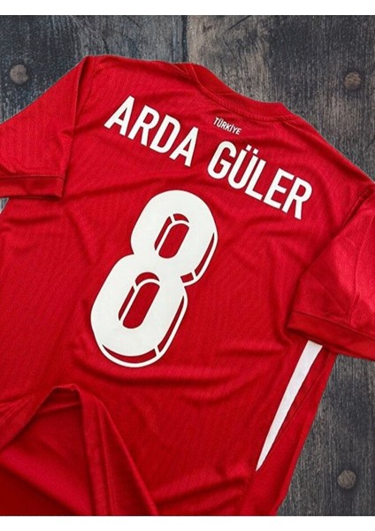 Türkiye Euro 2024 Ærda Güler Ev Sahibi Yetişkin Kırmızı Forması modelleri