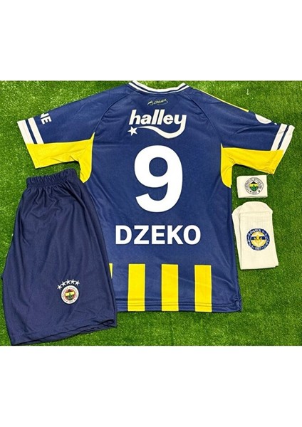 2026/.FENERBÃHÇE Dzeko Iç Saha Parçalı Yeni Sezon Çocuk Forması 4'lü Set