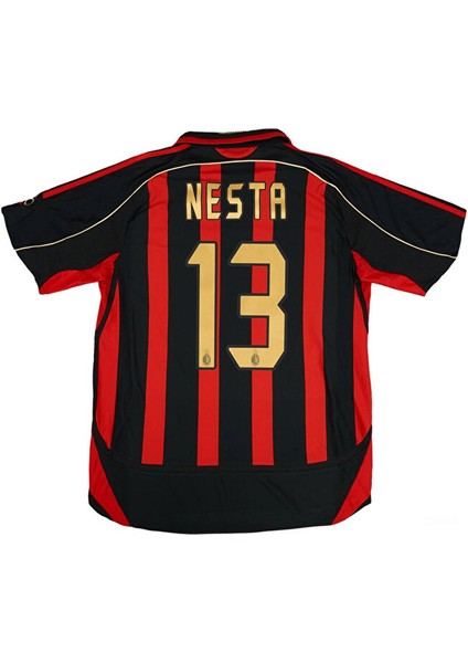 Ac/milan Nesta Forma Nostaljik Retro Forma Kırmızı/siyah