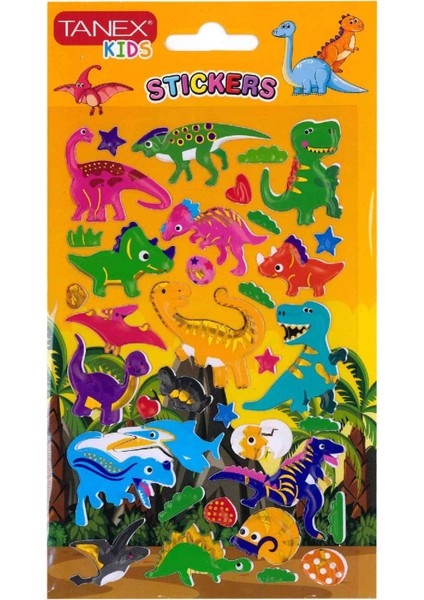 Dinazor Serisi 3D Etiketi TNX-26164