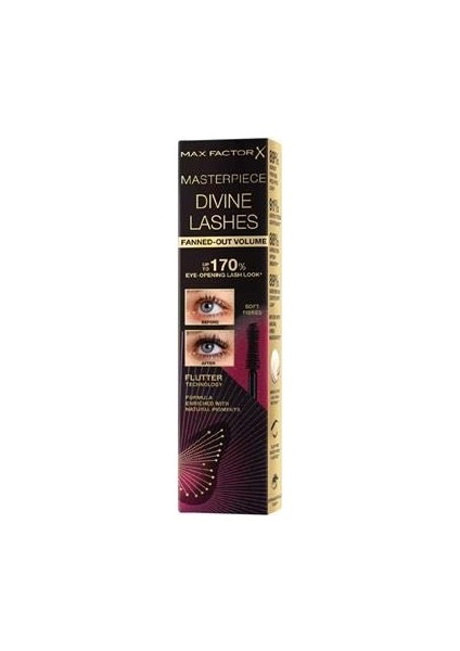 Divine Lashes Mascara Rich Black 001
