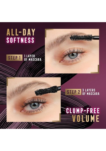 Divine Lashes Mascara Rich Black 001 fırsatları