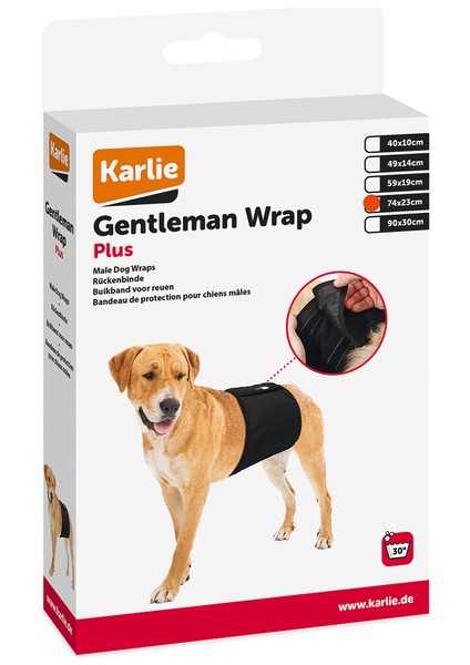 Techmrt Karlıe Inkontinans Bandı (Evcil Hayvan Alt Bezi) L (74X23)