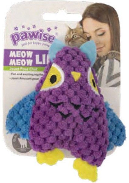 Techmrt Pawise Örgü Kedi Oyuncağı Baykuş