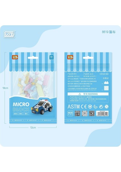 LZ8619 LOZ Blok Oyuncak Mini Poşet -Vagonlife