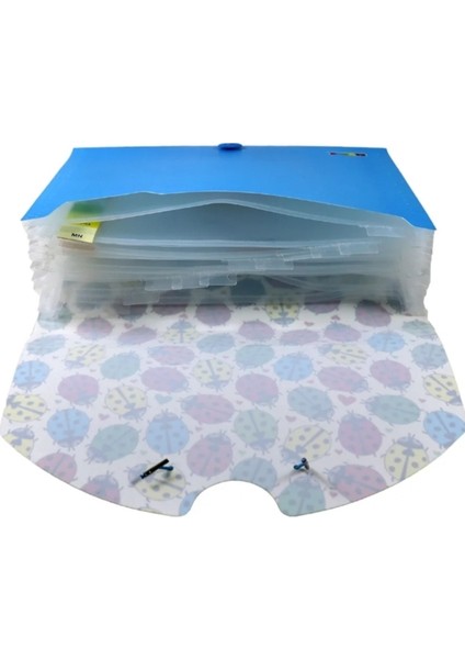 A4 13 Bölmeli Körüklü Dosya Uğur Böçekli fiyatları