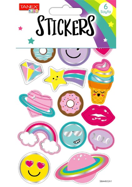 Şekilli Etiketler Albüm Serisi TNX-25464